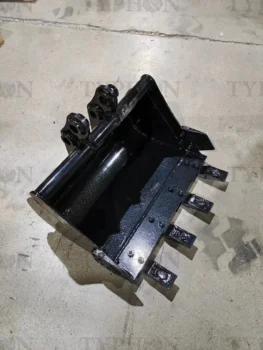 2-3.5 Ton Mini Excavator Attachment 600mm Teeth Bucket Trenching Buckets 23 inch for TERROR X2