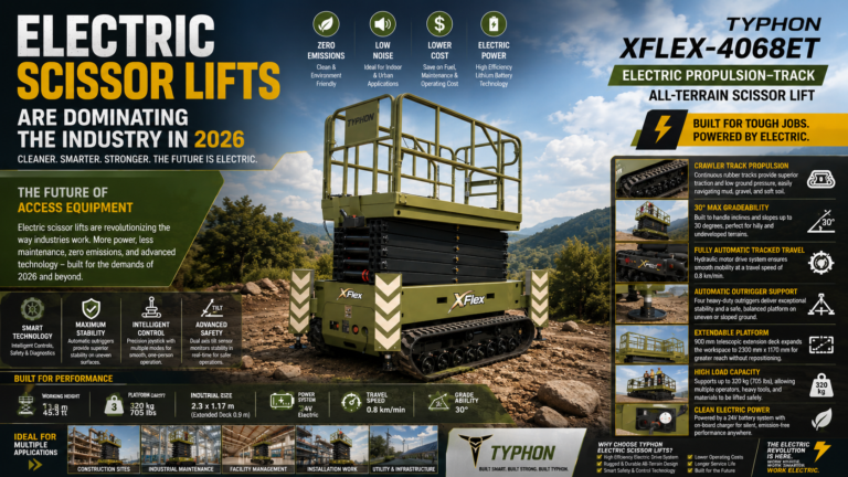 Electric Scissor Lifts Are Dominating the Industry in 2026