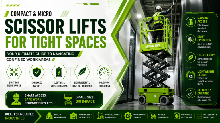 Compact & Micro Scissor Lifts for Tight Spaces