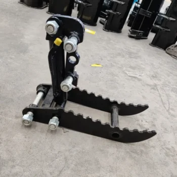 TYPHON Attachments Hydraulic Thumb Clip Attachment for Mini Excavators USA