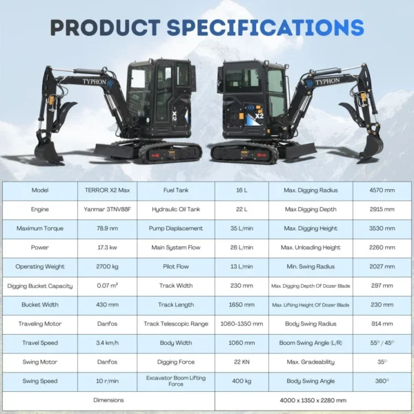 TYPHON-TERROR-X2-MAX-2.7-Ton-Mini-Excavator-Powerful-Yanmar-Engine.webp