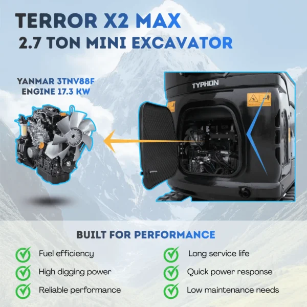 TYPHON-TERROR-X2-MAX-2.7-Ton-Mini-Excavator-Powerful-Yanmar-Engine3.webp
