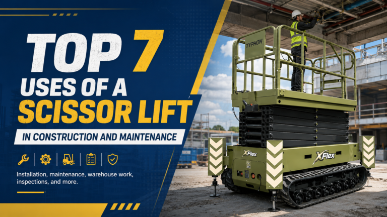 Top 7 Uses of a Scissor Lift in Construction and Maintenance
