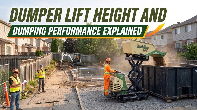 Dumper Lift Height and Dumping Performance Explained